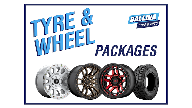 Tyre and wheel packages available 