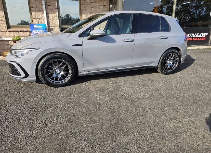  Vw Golf on Hussla wheels and Conti tyres